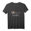 Lustiges Katzen T-Shirt mit Spruch - 'Not today' für Katzenliebhaber, Faulenzer & Schlafmützen als Geschenk zu Weihnachten oder Geburtstag