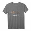 Lustiges Katzen T-Shirt mit Spruch - 'Not today' für Katzenliebhaber, Faulenzer & Schlafmützen als Geschenk zu Weihnachten oder Geburtstag