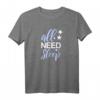 All You Need Is Sleep Lustiges Spruch Schlaf T-Shirt – Perfektes Geschenk für Langschläfer, Morgenmuffel & Teenager zu Geburtstag, Weihnachten & Ostern