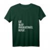 Lustiges Damen T-Shirt 'Essen Sie Schlaf Prokrastinate Repeat' – Witziges V-Ausschnitt Shirt für Freunde, Familie & Partner als humorvolles Geschenk