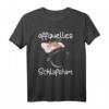 Katzen Schlafshirt Kater Pyjama Schlafanzug Oberteil - Lustiges Katzen Schlaf T-Shirt für Damen, Herren & Kinder, Perfekt als Geschenk