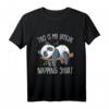 This Is My Official Napping Shirt - Lustiges Panda Pajama Schlaf T-Shirt für Familie, Freunde und Panda Liebhaber