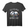 This Is My Official Napping Shirt - Lustiges Panda Pajama Schlaf T-Shirt für Familie, Freunde und Panda Liebhaber