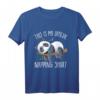 This Is My Official Napping Shirt - Lustiges Panda Pajama Schlaf T-Shirt für Familie, Freunde und Panda Liebhaber