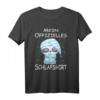 Faultier Pyjama Schlafanzug - Lustiges Schlafshirt für Kinder & Erwachsene, Perfekt für Langschläfer & Schlafmützen