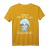 Faultier Pyjama Schlafanzug - Lustiges Schlafshirt für Kinder & Erwachsene, Perfekt für Langschläfer & Schlafmützen