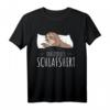 Offizielles Faultier Schlafshirt - Lustiges Chillen & Schlafen T-Shirt für Tierliebhaber, Morgenmuffel und Bettfans