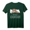 Offizielles Faultier Schlafshirt - Lustiges Chillen & Schlafen T-Shirt für Tierliebhaber, Morgenmuffel und Bettfans