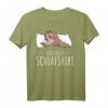 Offizielles Faultier Schlafshirt - Lustiges Chillen & Schlafen T-Shirt für Tierliebhaber, Morgenmuffel und Bettfans