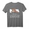 Offizielles Faultier Schlafshirt - Lustiges Chillen & Schlafen T-Shirt für Tierliebhaber, Morgenmuffel und Bettfans