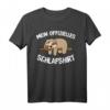 Faultier Mein Offizielles Schlafshirt – Lustiges Tier Schlafoutfit für Männer, Frauen & Kinder, Perfekt als Geschenk zu Geburtstag & Weihnachten