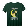 Schlaf Oberteil Giraffe Tier Sprüche - Bequemes Kinder Schlafshirt, ideales Geschenk für Tierliebhaber und Morgenmuffel