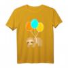 Faultier Ballon Design Schlafshirt - Lustiges Faul & Müde T-Shirt für Männer, Frauen & Kinder als Geschenk für entspannte Momente