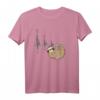 Faultier Herzschlag EKG Herz Puls T-Shirt – Lustiges Geschenk für Faulpelze, Studenten & Schlafliebhaber