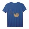 Faultier Herzschlag EKG Herz Puls T-Shirt – Lustiges Geschenk für Faulpelze, Studenten & Schlafliebhaber