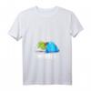 Damen T-Shirt mit Schildkröte: Mach Ich Morgen Versprochen - Lustiges Schlaf- und Morgenmuffel-Shirt mit V-Ausschnitt