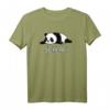 Schlafi Schlaf T-Shirt mit lustigem Spruch – Perfekte Geschenkidee für Panda-Liebhaber und Schlaffans