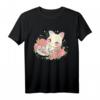 Kawaii Katzen Blume Schlafanzug - Niedlicher Pyjama für Katzenliebhaber, Damen & Kinder, Gemütliche Homewear für Entspannung
