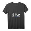 Damen Damen Essen Gaming Schlafen Panda Video Game Computer T-Shirt mit V-Ausschnitt – Perfektes Geschenk für Gamer, Weihnachten und Geburtstage für Mädchen und Jungen