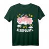Sleepolotl Süßes Schlafendes Axolotl Kawaii Axolotl T-Shirt für Tier- und Anime-Fans