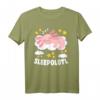 Sleepolotl Süßes Schlafendes Axolotl Kawaii Axolotl T-Shirt für Tier- und Anime-Fans