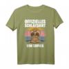 Personalisiertes Faultier Schlafshirt mit Namen - Lustiges Nachthemd für Männer, Frauen, Jungen & Mädchen, Perfekt als Geschenk zu Weihnachten & Geburtstag