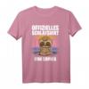Personalisiertes Faultier Schlafshirt mit Namen - Lustiges Nachthemd für Männer, Frauen, Jungen & Mädchen, Perfekt als Geschenk zu Weihnachten & Geburtstag
