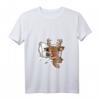 Lustiges Damen Weihnachts-Schlafendes Rentier T-Shirt - Offizielles Design für Weihnachtsfeiern und Familiengeschenke