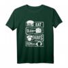 Eat Sleep Drums Repeat T-Shirt – Lustiges Musiker-Design für Schlagzeuger, Bandmitglieder & Musikliebhaber als Geschenk