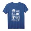 Eat Sleep Drums Repeat T-Shirt – Lustiges Musiker-Design für Schlagzeuger, Bandmitglieder & Musikliebhaber als Geschenk
