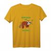 Faultier Schlafen KEEP CALM IT'S NAPTIME T-Shirt – Lustiges Entspannungs-Motiv für Langschläfer & Chill-Fans