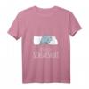 Damen Schlafshirt mit Nilpferd Motiv – Bequemes Hippo Schlafkleid für Damen, perfekt als Geschenk zu Weihnachten, Muttertag oder Geburtstag