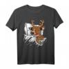 Lustiges Weihnachts-Rentier Schlafendes T-Shirt - Offizielles Design für die Feiertage, perfekte Geschenkidee für die ganze Familie