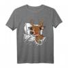 Lustiges Weihnachts-Rentier Schlafendes T-Shirt - Offizielles Design für die Feiertage, perfekte Geschenkidee für die ganze Familie