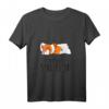 Niedliches Eichhörnchen Schlafshirt mit V-Ausschnitt – Bequeme Schlafkleidung für Damen, Herren und Kinder, Perfekt als Geschenk zu Weihnachten, Geburtstag & Muttertag