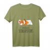 Niedliches Eichhörnchen Schlafshirt mit V-Ausschnitt – Bequeme Schlafkleidung für Damen, Herren und Kinder, Perfekt als Geschenk zu Weihnachten, Geburtstag & Muttertag
