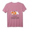 Niedliches Eichhörnchen Schlafshirt mit V-Ausschnitt – Bequeme Schlafkleidung für Damen, Herren und Kinder, Perfekt als Geschenk zu Weihnachten, Geburtstag & Muttertag