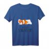 Niedliches Eichhörnchen Schlafshirt mit V-Ausschnitt – Bequeme Schlafkleidung für Damen, Herren und Kinder, Perfekt als Geschenk zu Weihnachten, Geburtstag & Muttertag