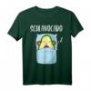 Lustiges Avocado Schlafshirt - Witziges Pyjama T-Shirt Geschenk für Damen, Herren & Kinder, Perfekt für Nickerchen & Gemütliche Nächte