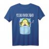 Lustiges Avocado Schlafshirt - Witziges Pyjama T-Shirt Geschenk für Damen, Herren & Kinder, Perfekt für Nickerchen & Gemütliche Nächte