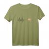 Faultier Herzschlag Faulenzen Keine Lust Schlafen T-Shirt – Perfekt für Entspannte Wochenenden und Faultier-Liebhaber