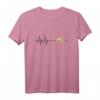 Faultier Herzschlag Faulenzen Keine Lust Schlafen T-Shirt – Perfekt für Entspannte Wochenenden und Faultier-Liebhaber