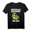 Personalisiertes Schlafshirt T-Rex mit Namen – Lustiges Nachtwäsche Geschenk für Männer, Frauen, Kinder zu Weihnachten & Geburtstag