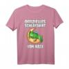 Personalisiertes Schlafshirt T-Rex mit Namen – Lustiges Nachtwäsche Geschenk für Männer, Frauen, Kinder zu Weihnachten & Geburtstag