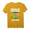 Personalisiertes Yoshi Schlafshirt - Lustiger Nachthemd mit Namen, ideales Geschenk für Langschläfer, Morgenmuffel, Weihnachten & Geburtstag