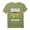 Personalisiertes Yoshi Schlafshirt - Lustiger Nachthemd mit Namen, ideales Geschenk für Langschläfer, Morgenmuffel, Weihnachten & Geburtstag