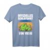 Personalisiertes Yoshi Schlafshirt - Lustiger Nachthemd mit Namen, ideales Geschenk für Langschläfer, Morgenmuffel, Weihnachten & Geburtstag
