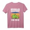 Personalisiertes Yoshi Schlafshirt - Lustiger Nachthemd mit Namen, ideales Geschenk für Langschläfer, Morgenmuffel, Weihnachten & Geburtstag