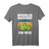 Personalisiertes Yoshi Schlafshirt - Lustiger Nachthemd mit Namen, ideales Geschenk für Langschläfer, Morgenmuffel, Weihnachten & Geburtstag
