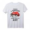 Nur noch 5 Minuten dann steh ich auf Fuchs Schlaf T-Shirt – Lustiges Schlafdesign für Langschläfer und Morgenmuffel mit Tiermotiv